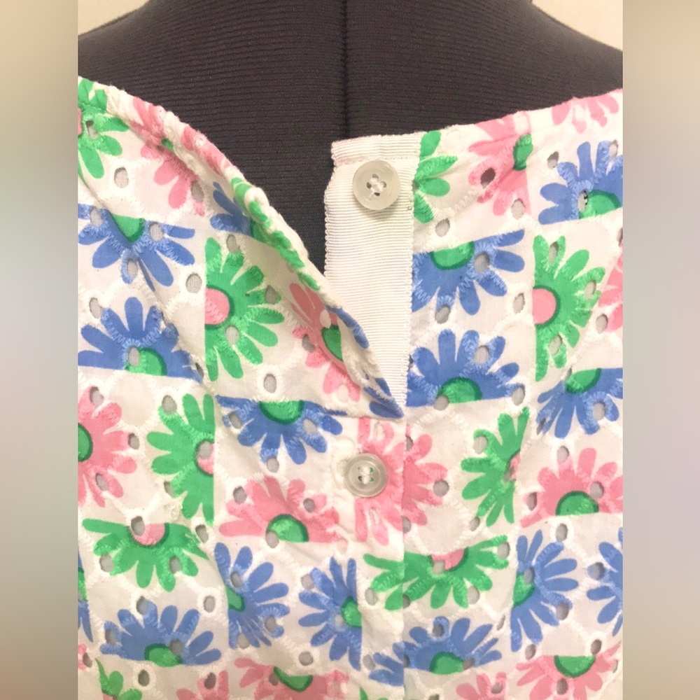 Talbots Daisy Eyelet Shell - Picture 11 of 16